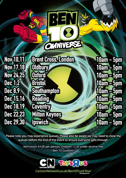 Ben 10 Omniverse Flyer P2